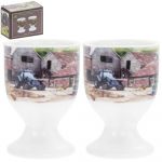 Farmyard Land Rover Egg Cups - Set of 2 - Lesser & Pavey