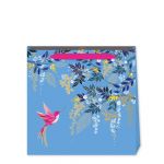 Hummingbird Blue Gift Bag - Medium - Sara Miller