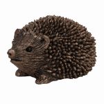 Prickly Hoglet Hedgehog Cold Cast Bronze Miniature Ornament - Frith Sculpture
