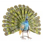 Large Peacock Decoration Statue - Metal - Clayre & Eef