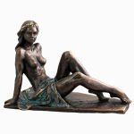 Aurora Female - Cold Cast Bronze Figure Ornament - Frith Sculpture Lluis Jorda