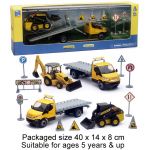 New Holland Backhoe or Skidsteer & Iveco Daily Truck Roll Off Model Diecast