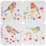 Garden Birds Coasters Jennifer Rose - Set of 4