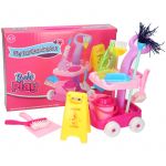 Cleaning Toy Play Set - 9 Items - Pretend Play - Starter Set