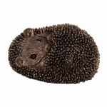 Zippo Baby Hedgehog Asleep Cold Cast Bronze Ornament - Frith Sculpture Thomas Meadows