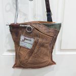 Weymouth Pelham Bit Brown Leather Handbag Upcycled - Joey D