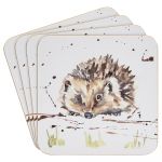 Hedgehog Country Life Jennifer Rose Coasters - Set of 4