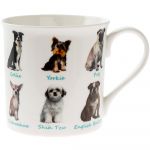 Dog Motive Fine China Mug - Boxed