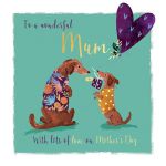 Mother's Day Card - Mum - Dogs Paw-fect - Wildlife Ling Design
