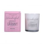 Granny Scented Boxed Candle - Wild Rose - Gisela Graham