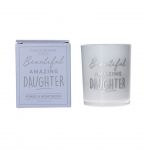 Daughter Scented Boxed Candle - Pomelo & Honeysuckle - Gisela Graham