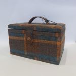 Tartan Medium Sewing Basket or Jewellery Box - Korbond