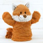 Wildlife Fox Plush Hand Puppet - Jomanda