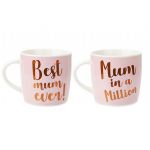 Pink Mum Mug - 2 designs - Best Mum In a Million - Mother's Day Birthday - PMS