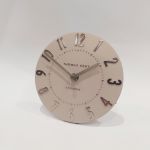6" 15cm Mulberry Mantel Clock Blush Pink - Thomas Kent