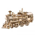 Locomotive Train DIY Wooden Model Kit 3D - 350 Pieces - Fountasia