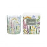 Spring Meadow Scented Boxed Candle - Lavender - Gisela Graham