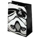 Stormtrooper Star Wars Medium Gift Bag Black - 23 x 17 x 9cm