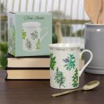 Herb Garden Fine China Mug - Boxed - Lesser & Pavey