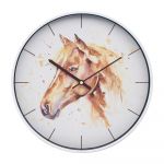 Horse Country Life Wall Clock - 32cm - Lesser & Pavey