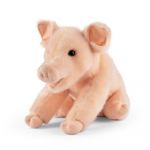 Pig Piglet with Sound Oink! Plush Soft Toy - 19cm - Living Nature