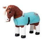 Lemieux Mini Toy Pony Flash & Azure Turquoise Show Rug Set