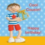 Birthday Card - Cousin Cool - Ferdie & Friends