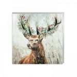 Charity Christmas Card Pack - 6 Cards - Stag Adorn & Admire - Shelter