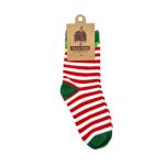 Kids Elf Christmas Novelty Socks Gift - 2 Sizes - Snazzy Santa