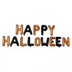 Happy Halloween Foil Balloons Banner