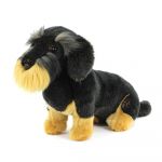 Wire Haired Dachshund Dog Plush Soft Toy - 20cm - Living Nature
