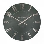 20" 51cm Mulberry Wall Clock Olive Green - Thomas Kent