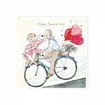 Wedding Anniversary Card - Bike - Journey of Happiness - Art Beat
