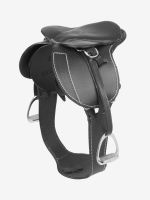 Lemieux Toy Pony Accessories Jump Saddle & Stud Girth Leather Black