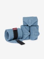 Lemieux Toy Pony Accessories - Ice Blue Fleece Bandages - Set of 4
