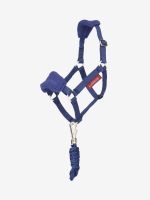 Lemieux Hobby Horse Accessories - Ink Blue Vogue Headcollar & Lead Rope