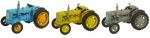 Fordson Tractor 3 Piece Set 10A - Diecast Model 1:76 Scale Gauge 00 - Oxford