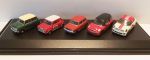 Mini Car 5 Piece Set - Diecast Model 1:76 Scale Gauge 00 - Oxford