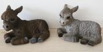 Donkey Baby - Laying Lifelike Ornament - Indoor or Outdoor - Pet Pal - 2 Colours