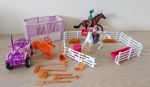 Horse Play Set Valley Ranch Stable Horses Figures - 32 items 