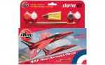 RAF Red Arrows Gnat Aeroplane - Scale 1:72 Model Kit Small Starter Set - Airfix - A55105