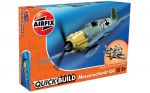 Messerschmitt 109 Aeroplane - Model Kit - 36 Pieces Airfix Quickbuild - J6001
