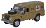 Land Rover Series III 109 Army Dessert Ambulance Diecast Model 1:43 Scale - Cararama