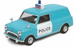 Mini Cooper Blue Police Van Series 1 Diecast Model 1:43 Scale - Cararama
