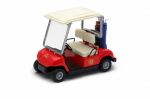 Welly Golf Buggy Cart Red Diecast Scale Model