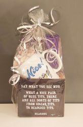 Cadbury's Hot Chocolate & Nice Tits Rude Mug Gift Set