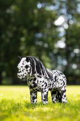 Lemieux Mini Toy Pony Dakota - Appaloosa Black