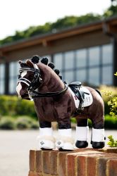 Lemieux Toy Pony - Valegro Dressage Horse Set - Saddle Bridle Square Overreach Boots Bandages