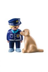 Policeman Figure & Dog Playset - 70408 - Playmobil