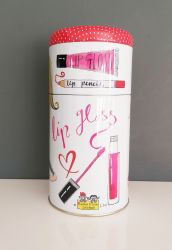 Lovely Lipstick & Lip Gloss Stacking Tin - Rachel Ellen